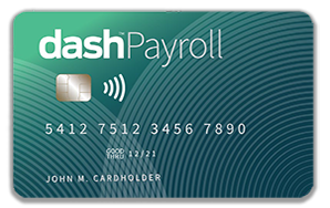 dash Payroll card